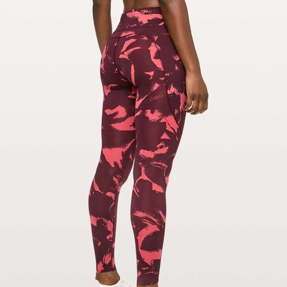 Lululemon Fast & Free Full Length Tight Mid-Rise Non-Reflective 28" size 6 - Picture 4 of 10